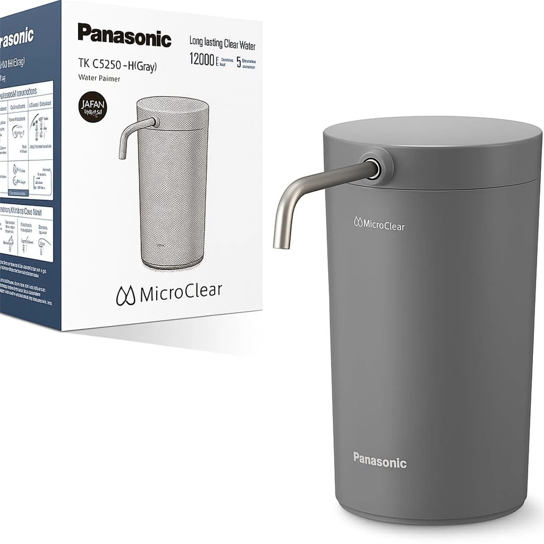 فلتر مياه باناسونيك - 12000 لتر - رمادي - TK-CS200