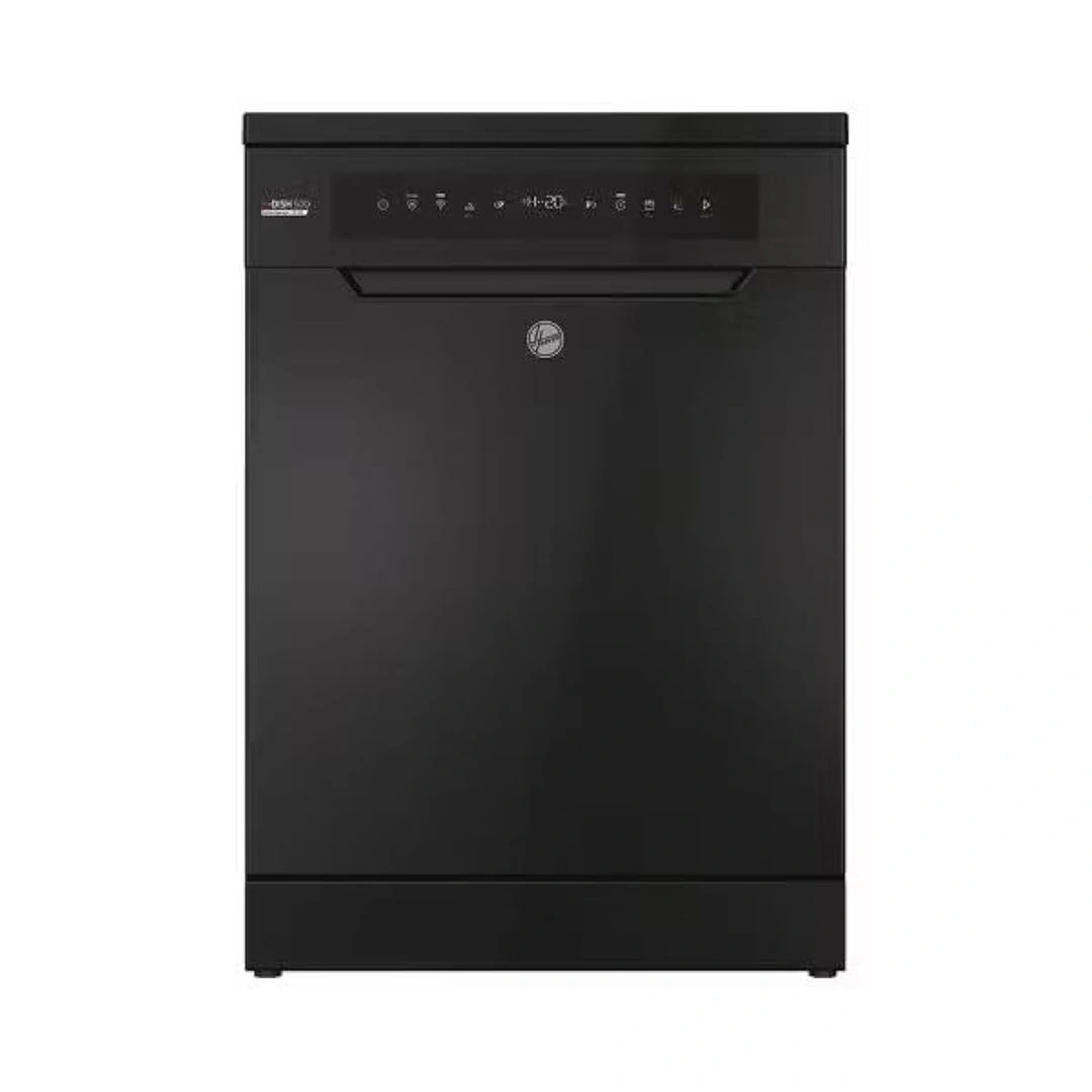 غسالة أطباق هوفر - 15 فرد - 60 سم - عاكس رقمي - 8 برامج - أسود - HF5C7F1PB-EG