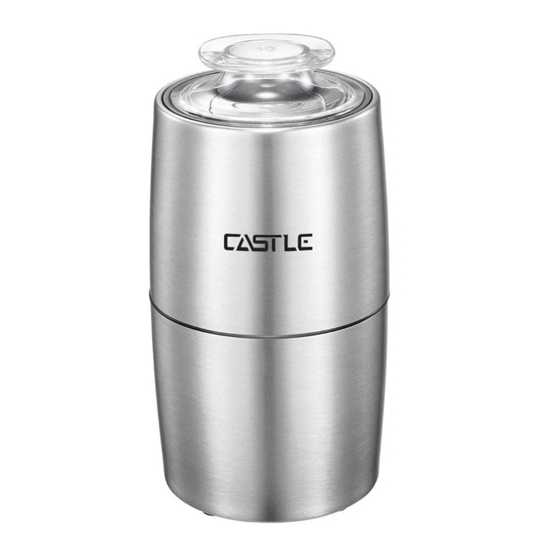 مطحنة قهوة كاسل - 200 واط - 60 غرام - استانلس - CG