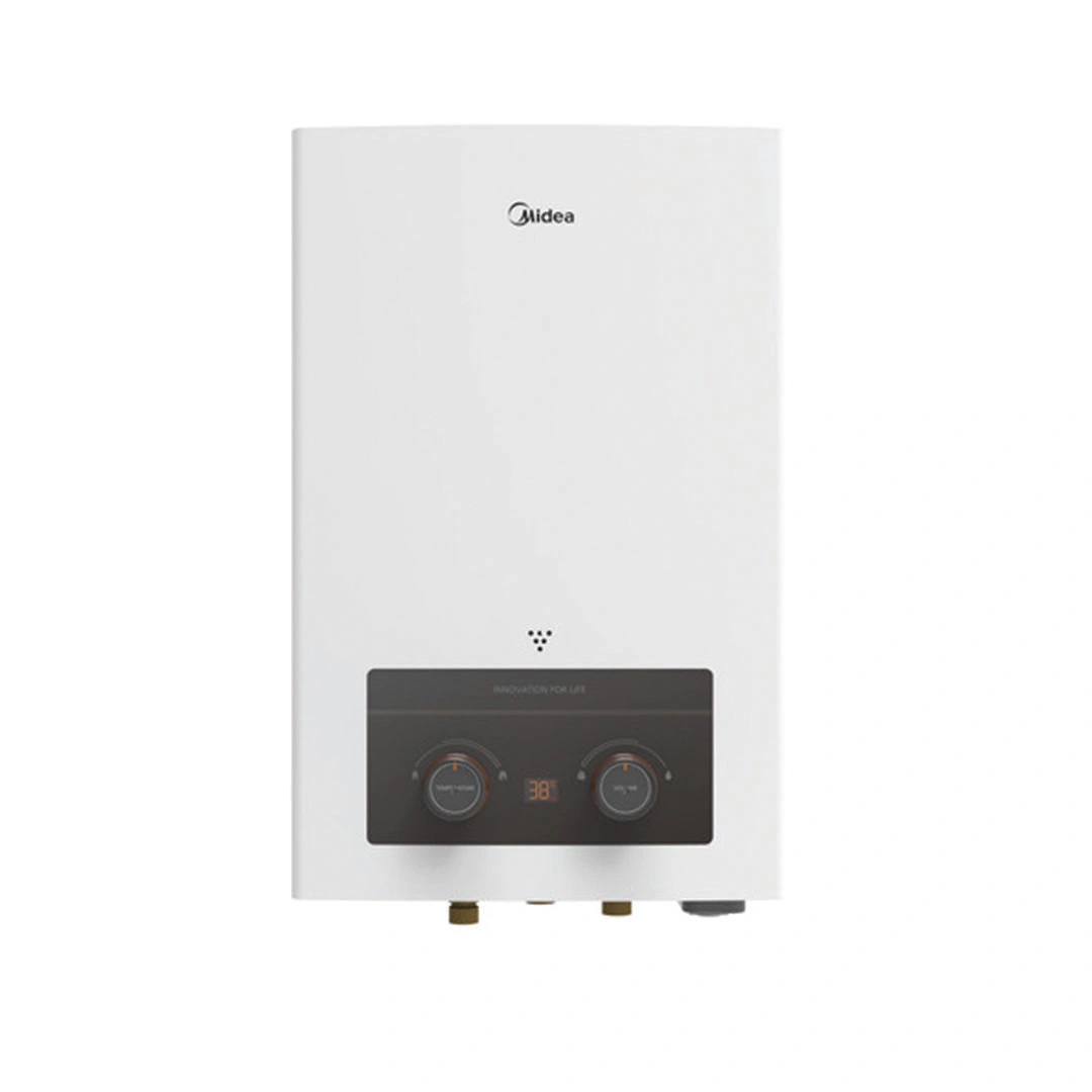 سخان مياه غاز ميديا - 6 لتر - ابيض - 6DHSL