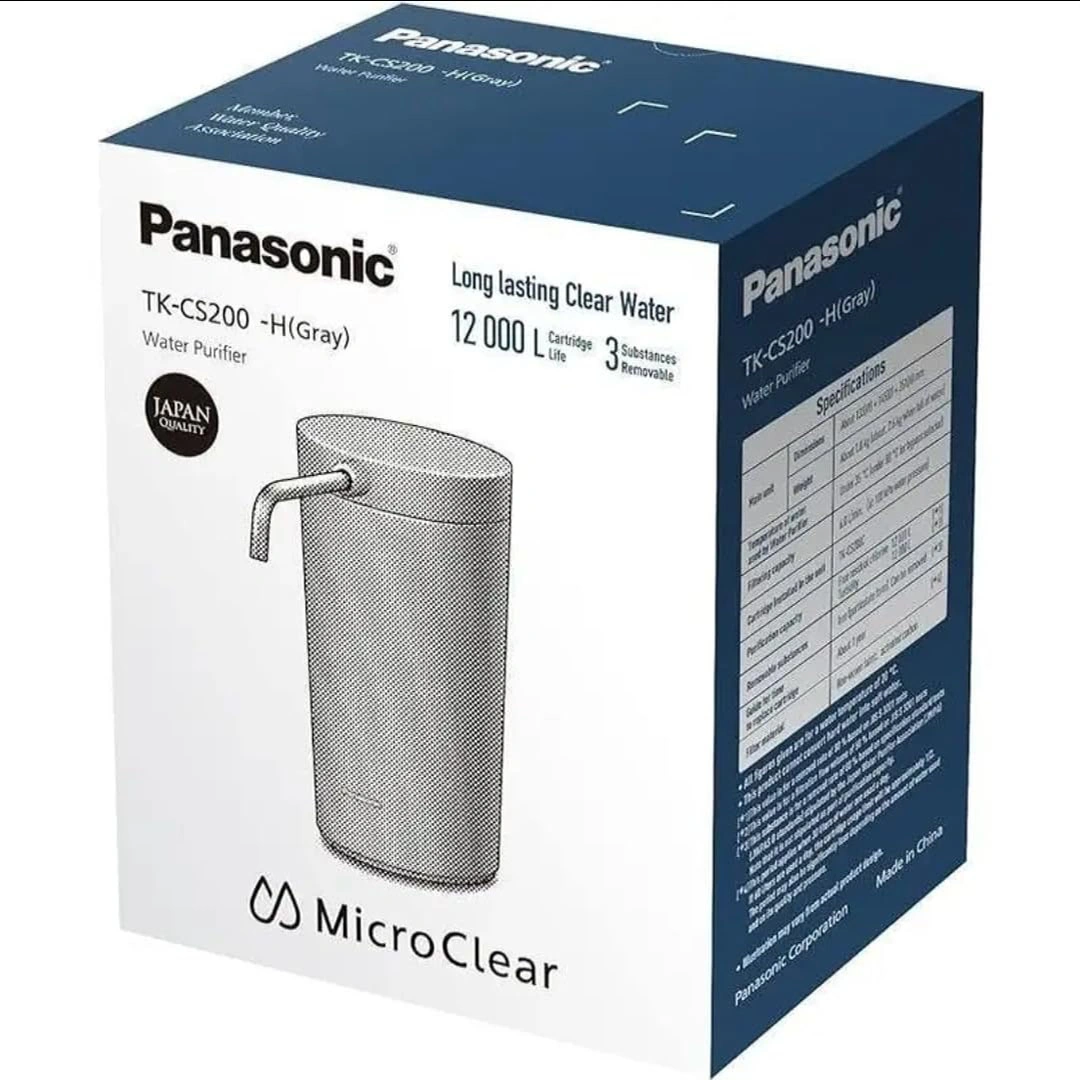 فلتر مياه باناسونيك - 12000 لتر - رمادي - TK-CS200