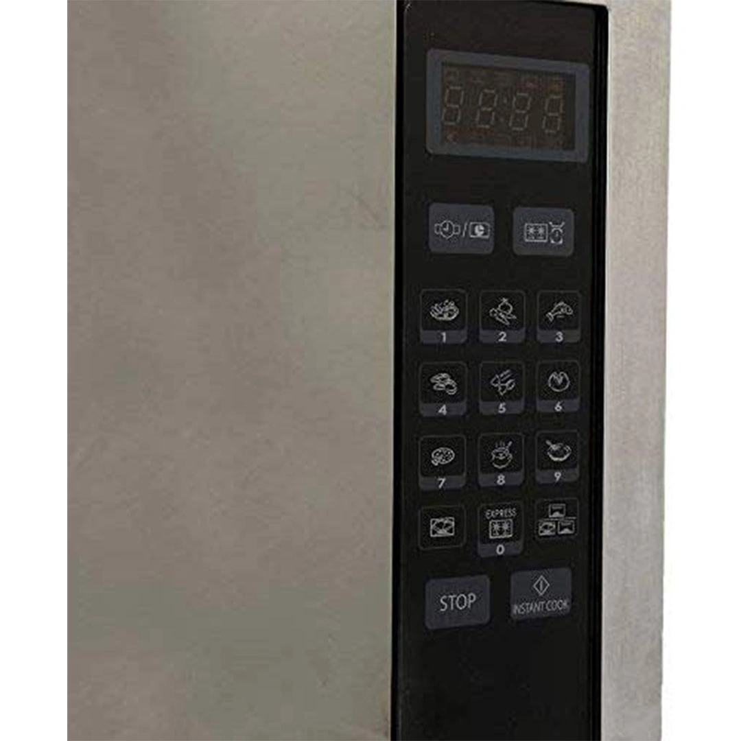 فرن ميكروويف رقمي مع شواية - شارب - 34 لتر - 1100 وات - ستانلس ستيل - فضي - R-77AT-ST