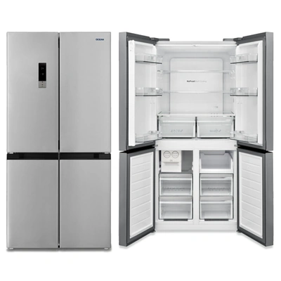 ثلاجة أوشن - 4 باب - 531 لتر - نوفروست - ديجيتال - استانلس - OMDV520TNFDXA