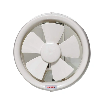 ماكسيل - شفاط زجاجي - 20 سم - أبيض - VF-20WR