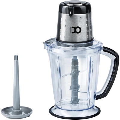 قطاعة ومفرمة عمودية متعددة الأغراض - ايدو - CH800 BK - 800 وات - أسود - عمودي متعدد الوظائف - ضمان سنة