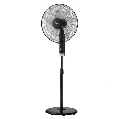 مروحة ستاند - ميديا - FS45-25MT-BK - 18 بوصة - محرك نحاسي - 75 وات - 5 ريش - أسود