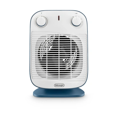 مدفأة عمودية بمروحة ديلونجي - أزرق/أبيض - 3 إعدادات - 2000 وات - HFS50B20.AV