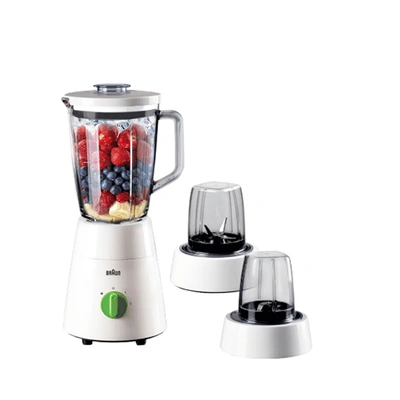 JB0123WH خلاط 3*1 - 500 وات - أبيض