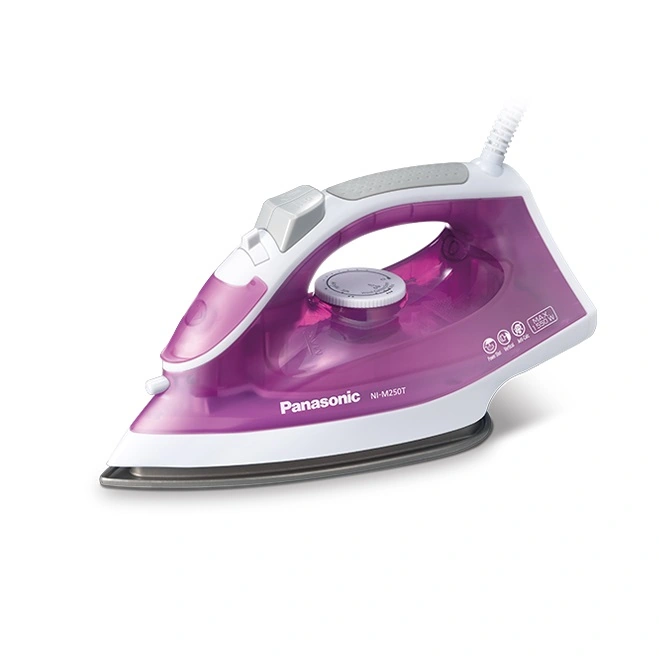 مكواة باناسونيك بخار - 1550 وات - بنفسجي - NI-M250T