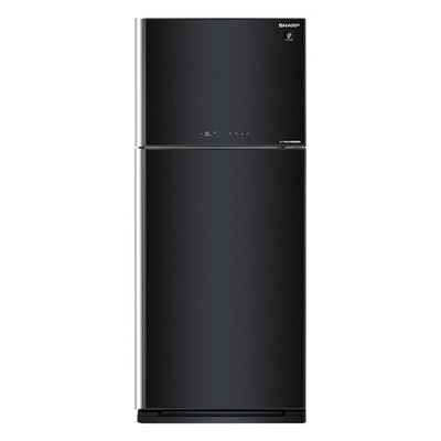 Sharp ثلاجة أنفرتر نوفروست - 450 لتر - أسود - SJ-GV58G-BK