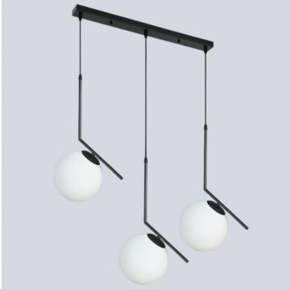 نجفة ريترو - أسود