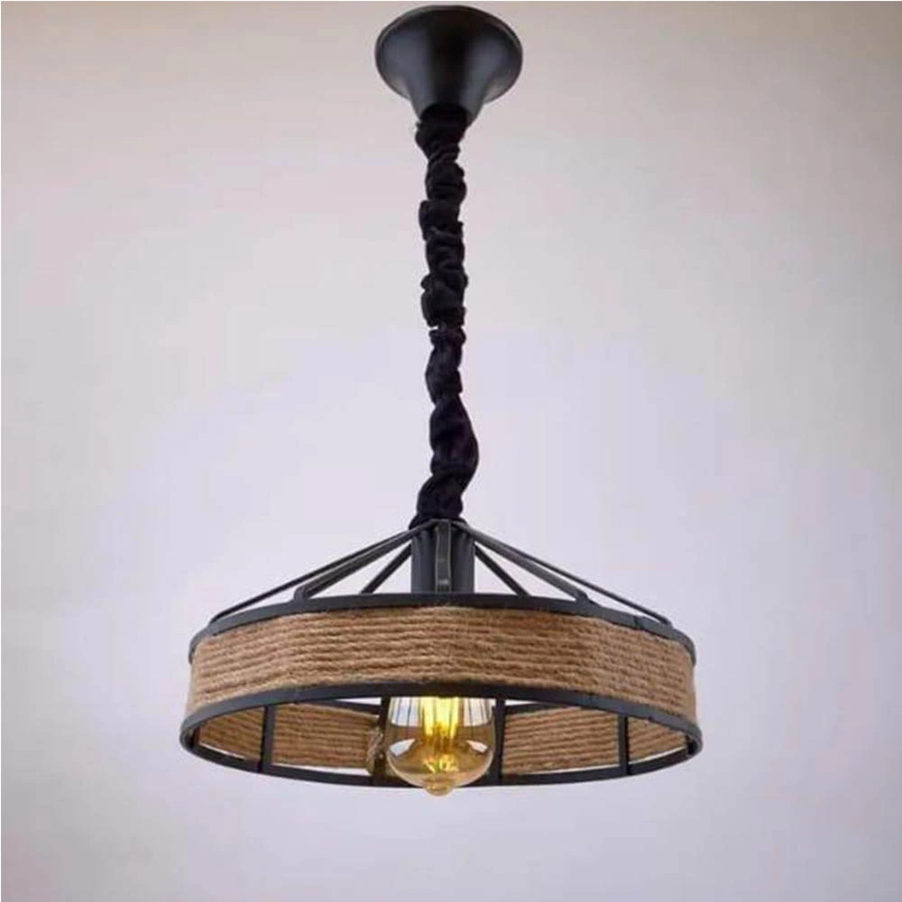 وحدة إضاءة رينا دائرية - أسود