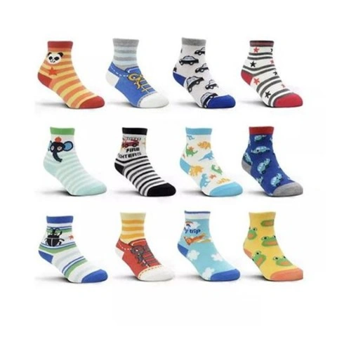 شرابات طويله ناعمة للاطفال - 12 قطعة