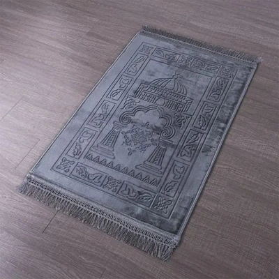 2 × سجادة صلاة قطيفة - 70*110 سم