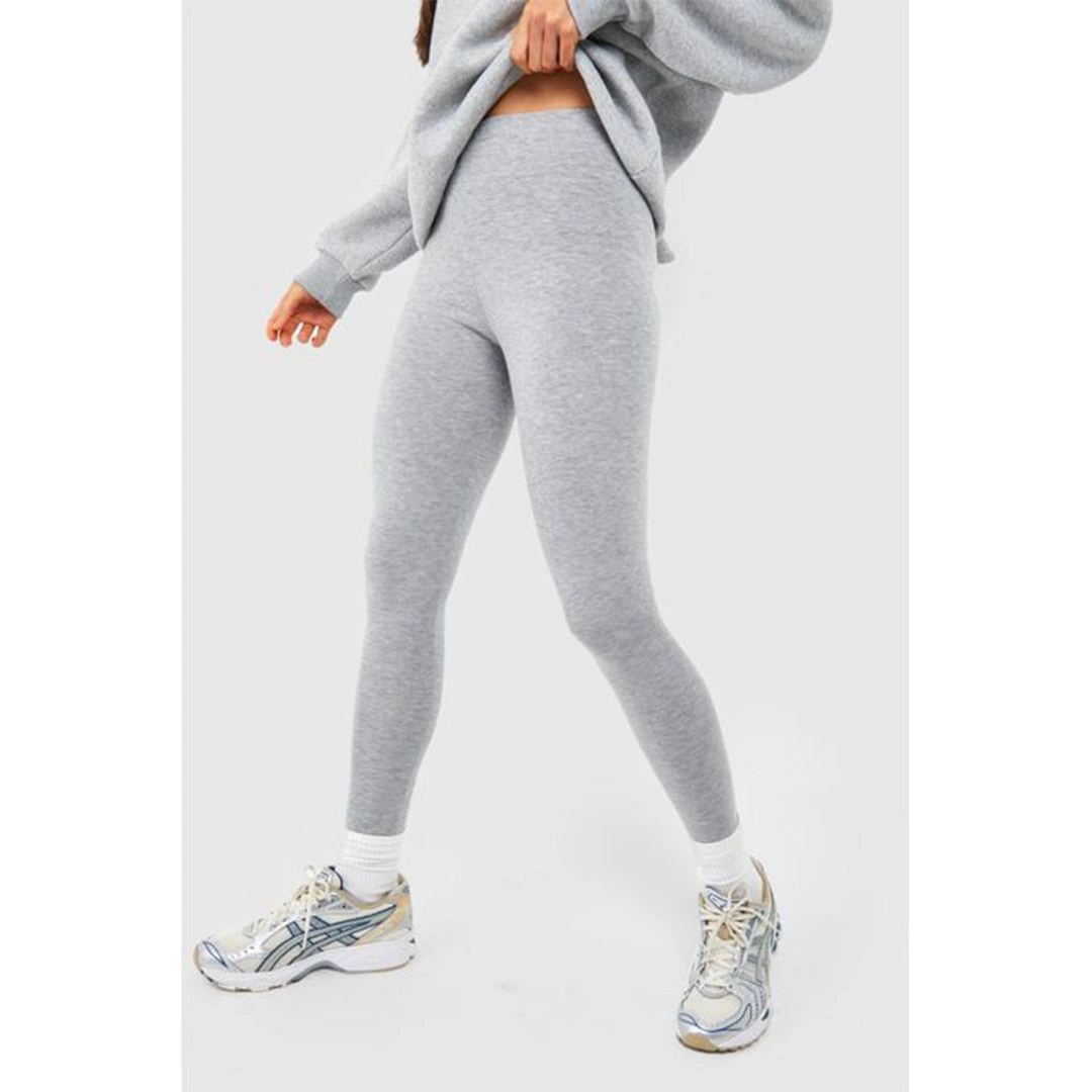 Rotana Women's Plain Gray Leggings