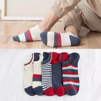 شرابات أنكل حريمي مطبوعة - 6 قطع