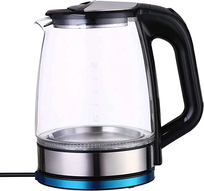 FM-4003 غلاية كهربائية زجاج - 2.2 لتر - أسود