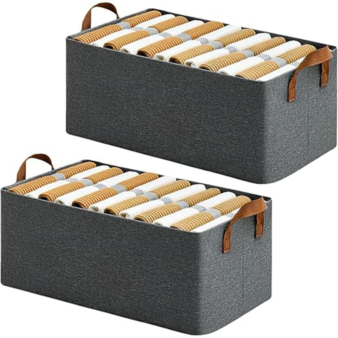 منظم ملابس للدولاب - 2 قطعة