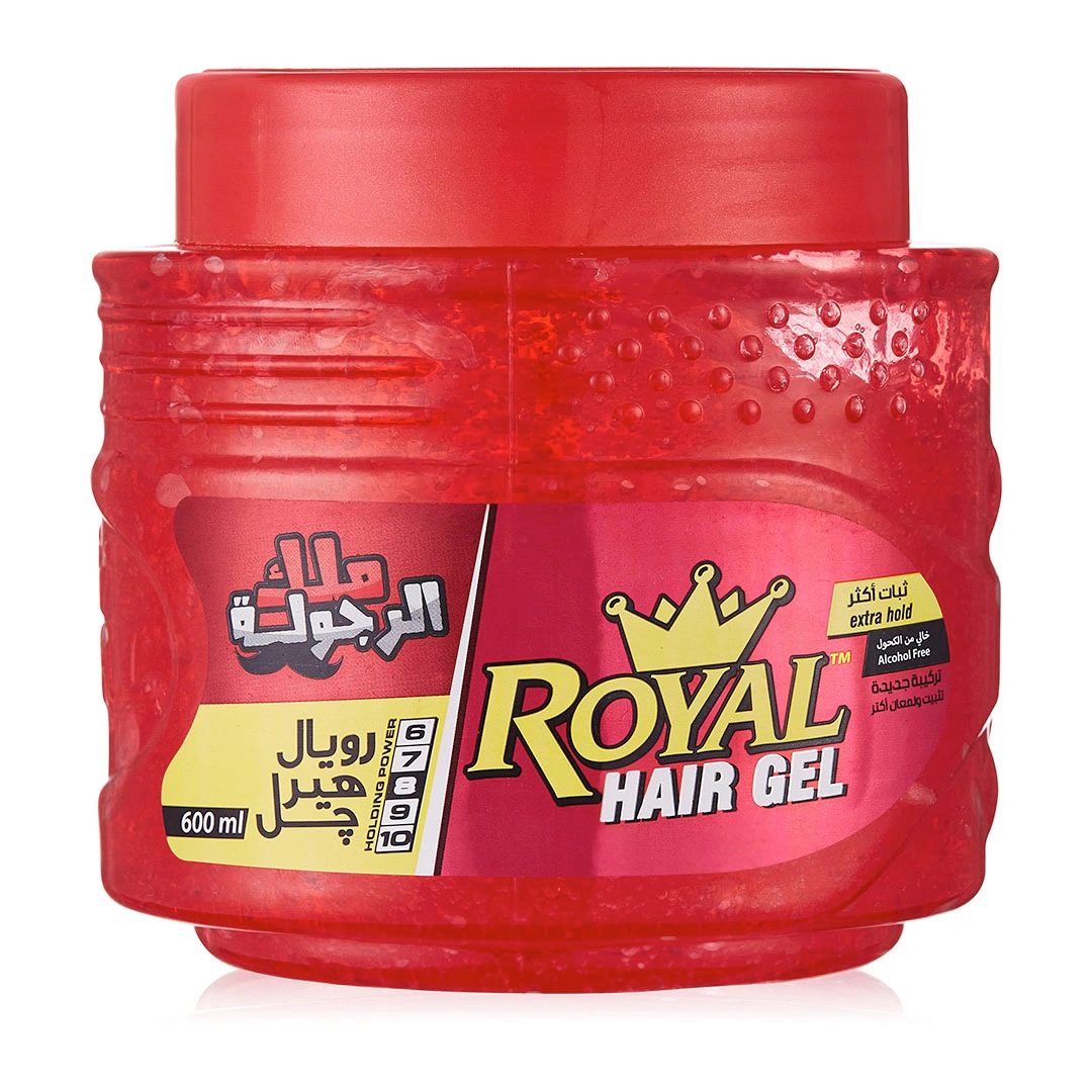 رويال هير جيل للشعر - 600 مل - أحمر