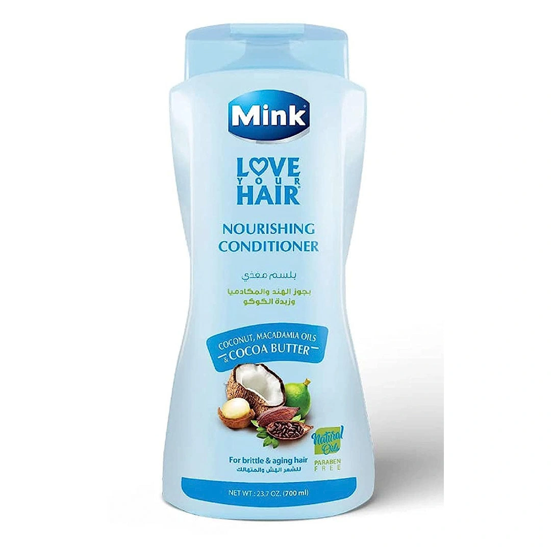 مينك بلسم بجوز الهند و المكاداميا وزبدة الكاكاو - 400 مل