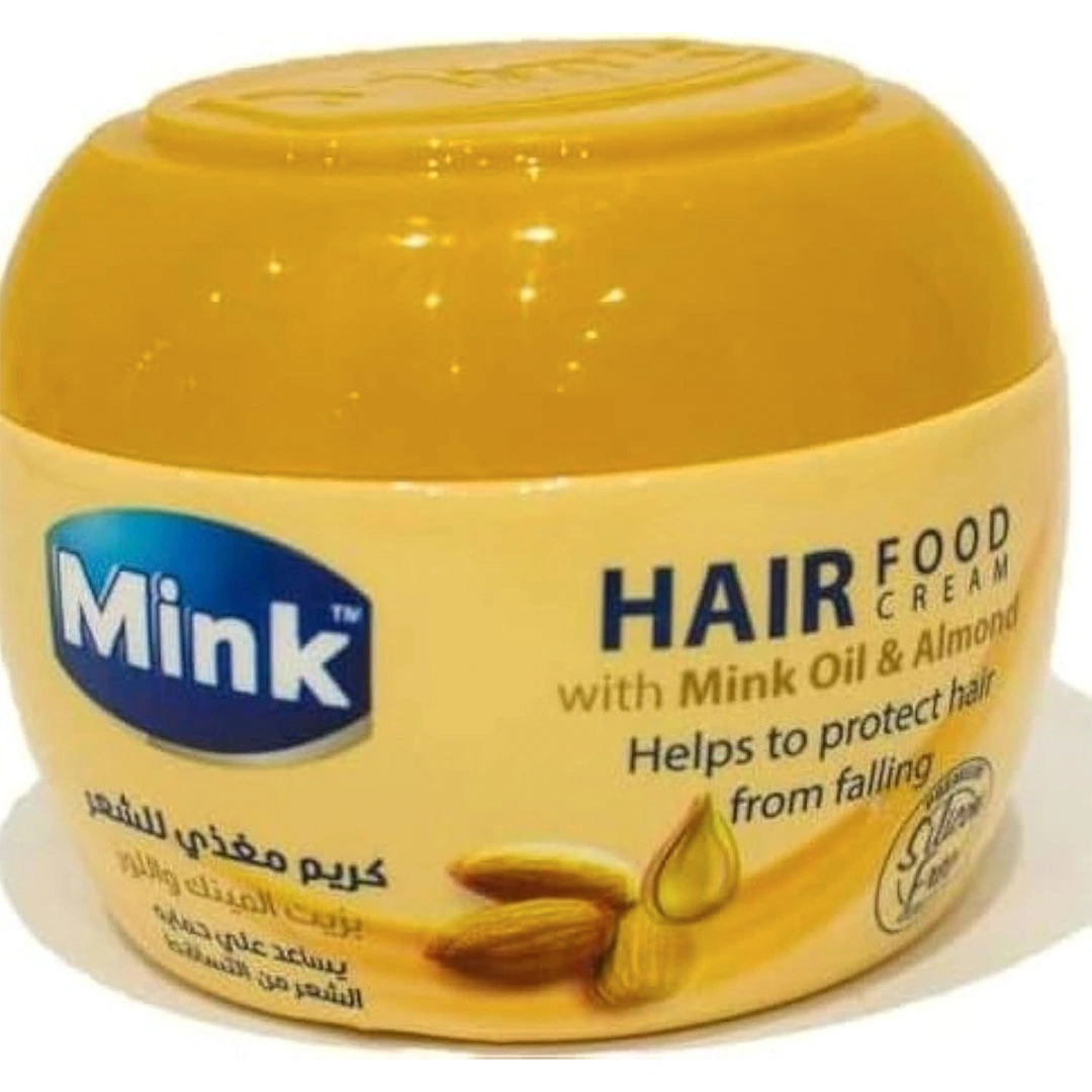 مينك كريم مغذي للشعر بزيت اللوز - 250 مل