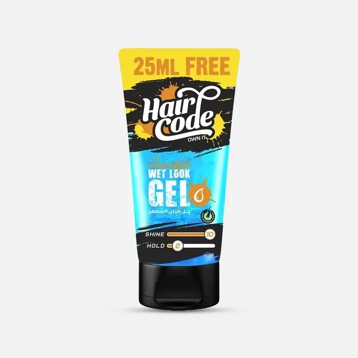 هيركود جل لتصفيف الشعر لمظهر مبلل الازرق - 160 مللي