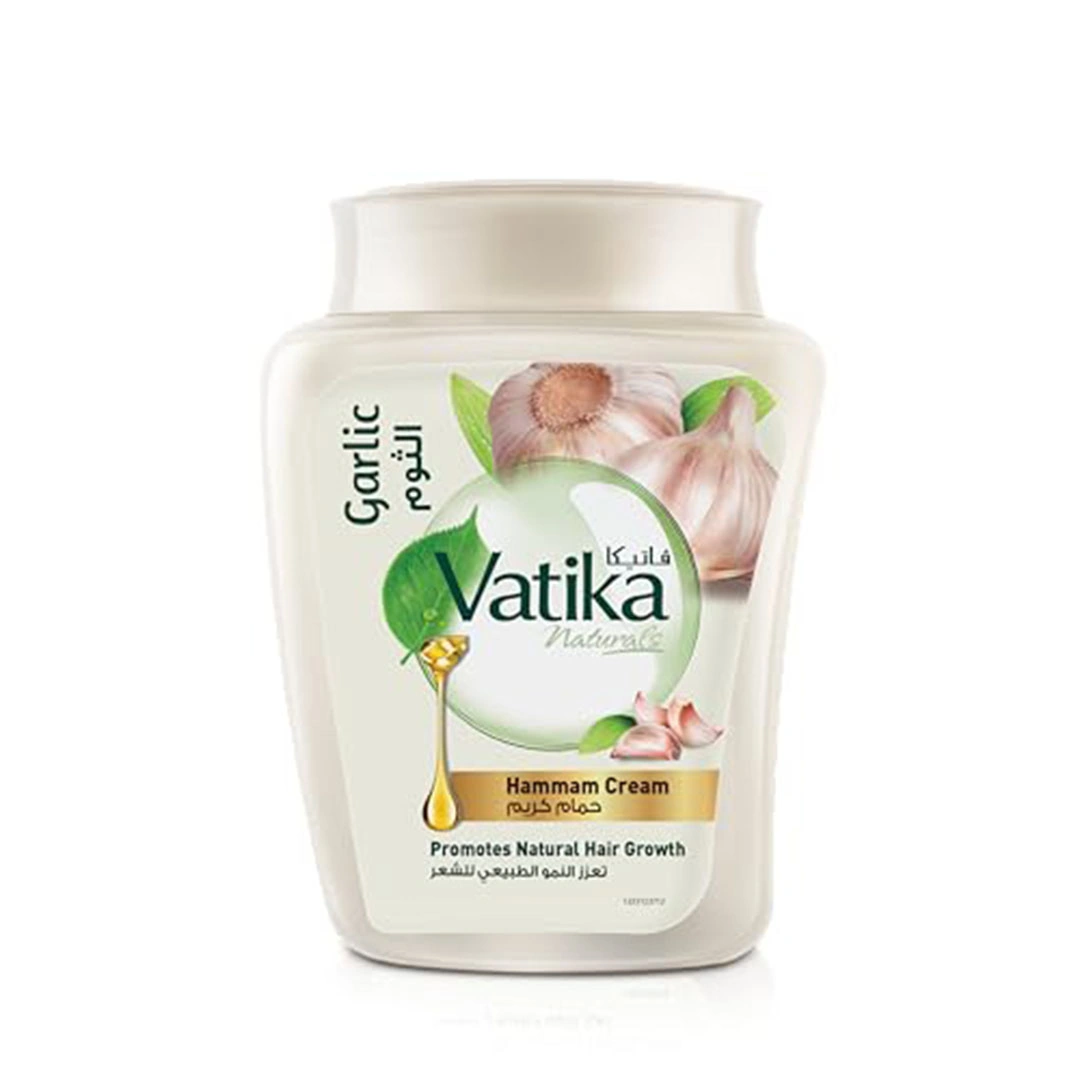 فاتيكا ناتشورالز حمام كريم بالثوم لتعزيز نمو الشعر - 900 جرام