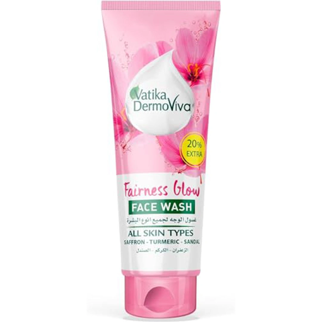 فاتيكا ديرموفيفا غسول لتفتيح وإشراق البشرة بخلاصة الزعفران - 150 مل