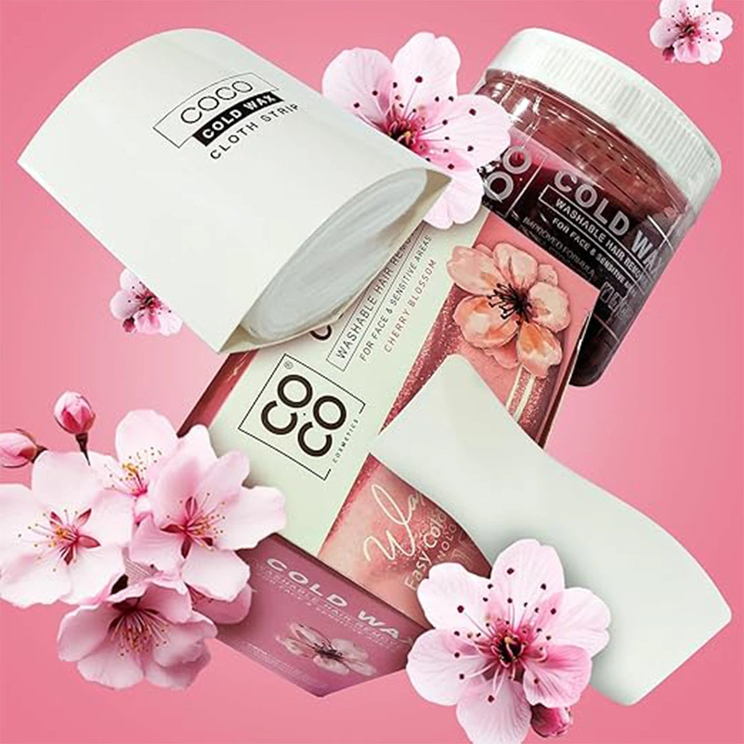 كوكو واكس شمع بارد لازالة الشعر شيري بلوسوم - 250 جرام