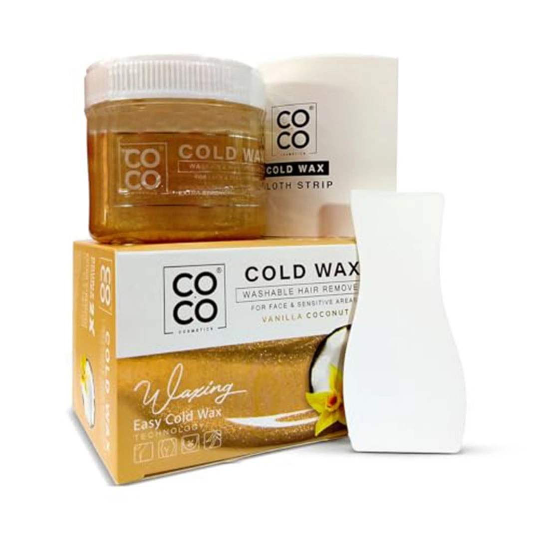 شمع لازالة الشعر بالفانيليا وجوز الهند من كوكو -  250 جرام