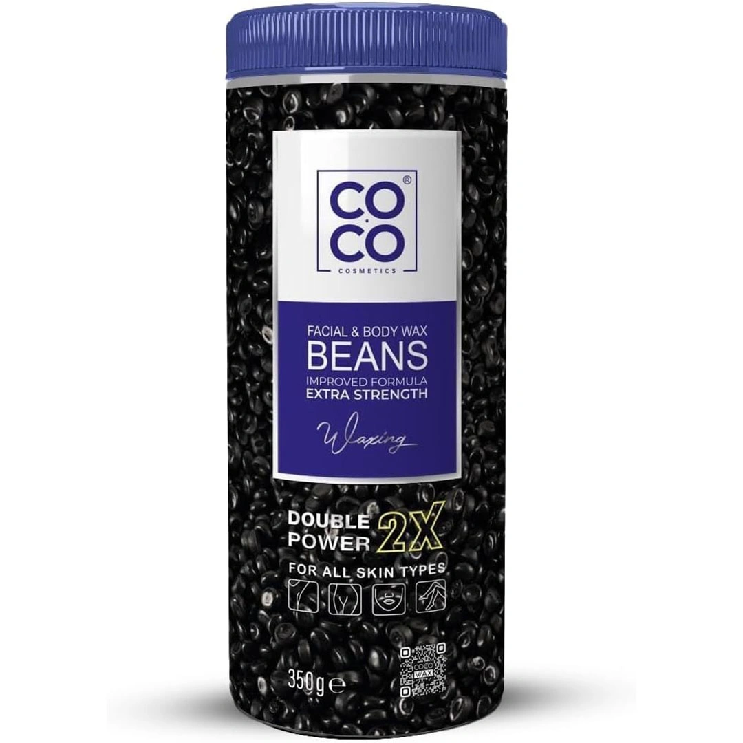 شمع للوجه و الجسم  بالفحم كوكو  - 350 جرام