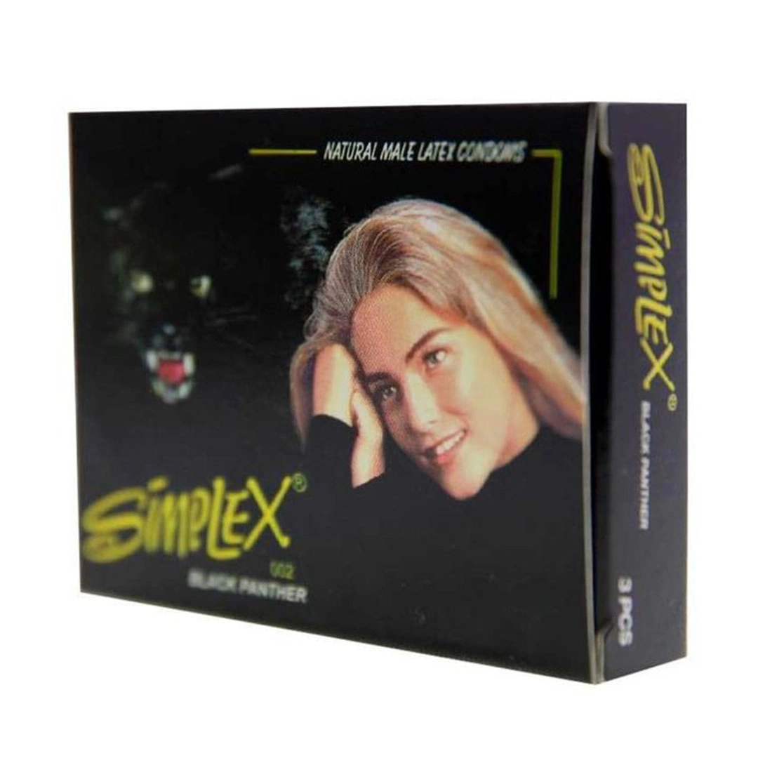 سمبلكس واقي الذكري الفهد الاسود - 3 قطع