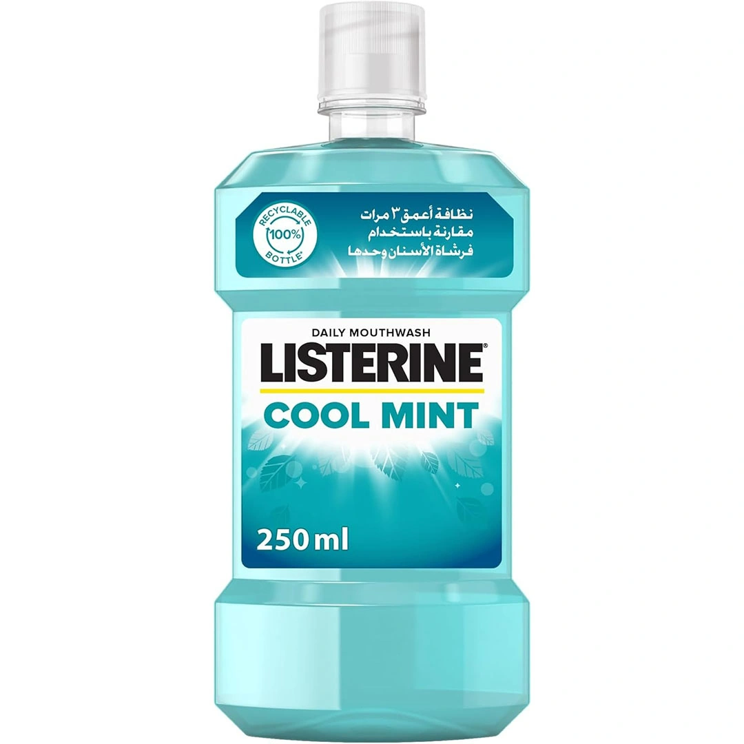 غسول الفم برائحة النعناع المنعش من ليسترين - 250 مل
