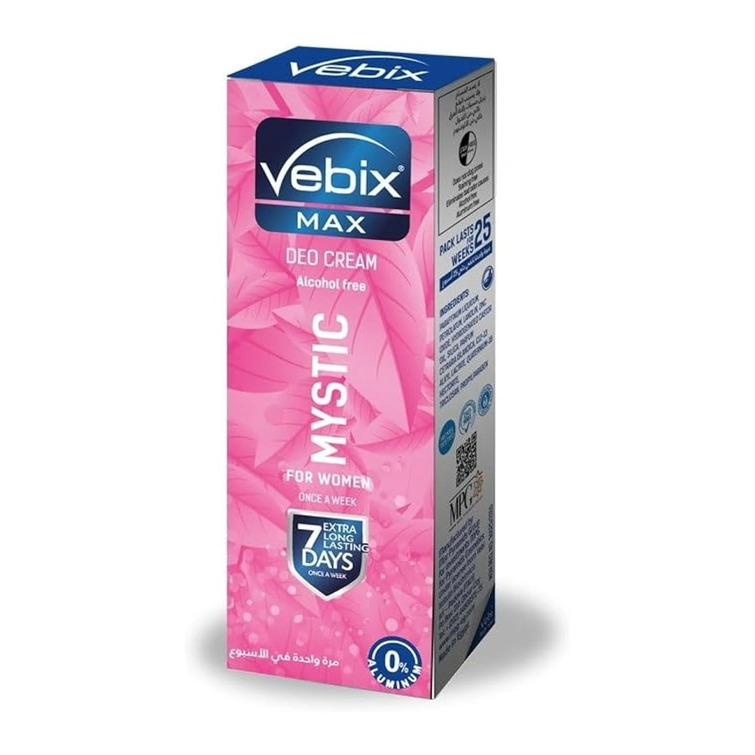كريم مزيل عرق ماكس ميستيك للنساء من فيبيكس - 15 مل