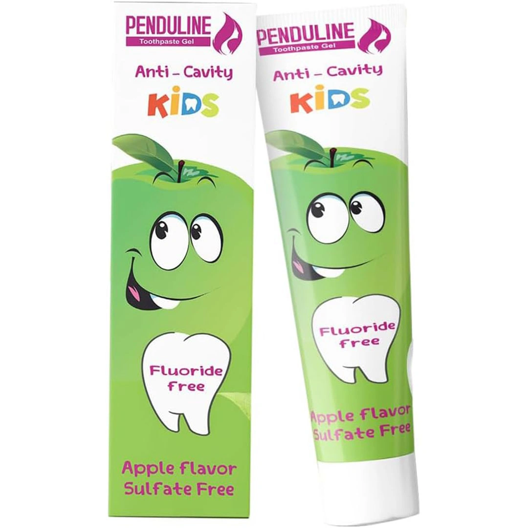 معجون اسنان جل من بندولين بنكهة التفاح الأخضر - 75 جم