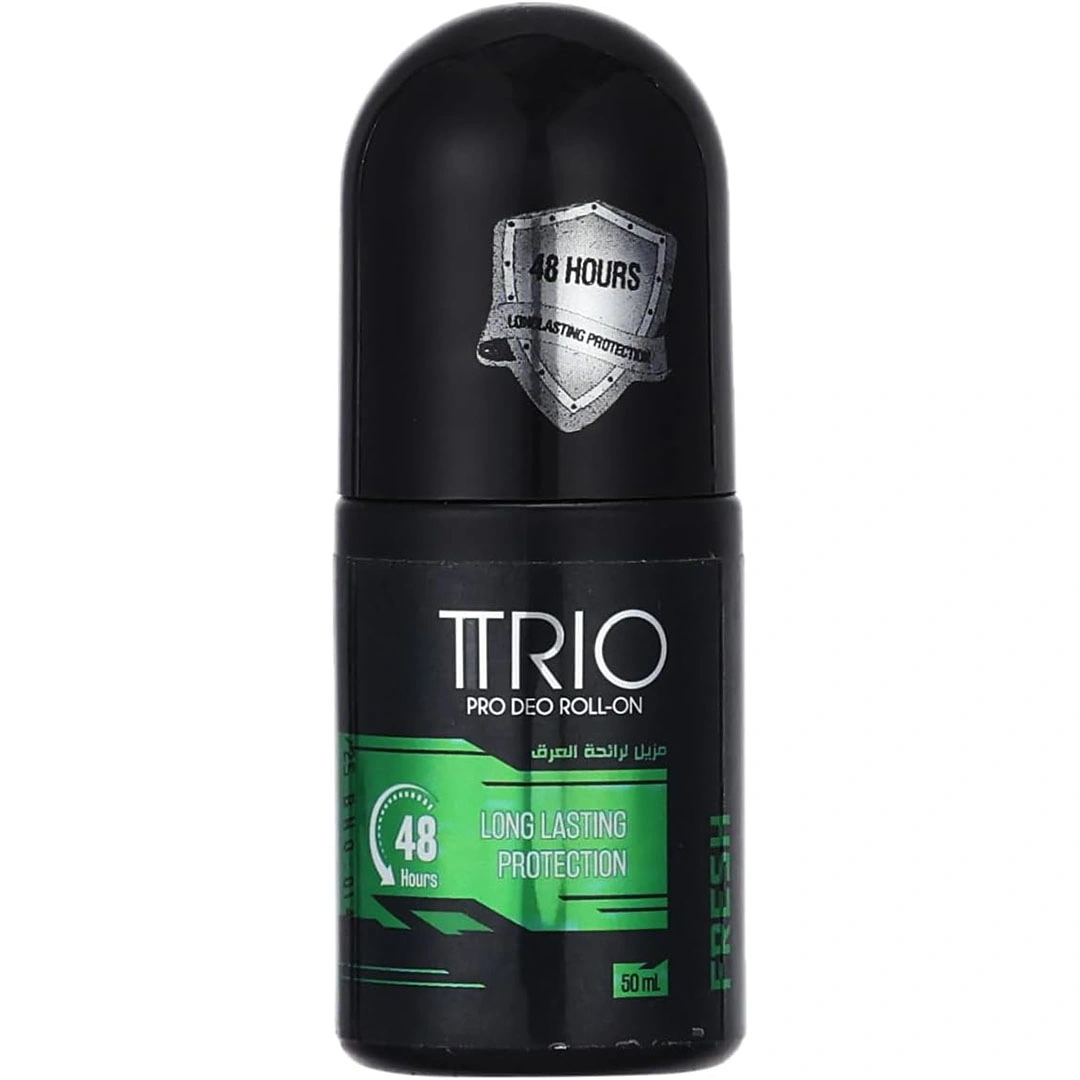 مزيل عرق فريش رول اون للرجال من تريو - 50 مل