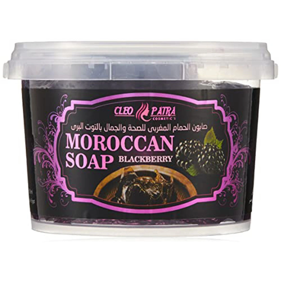صابون كليوباترا المغربي بالتوت البري - 500 مل