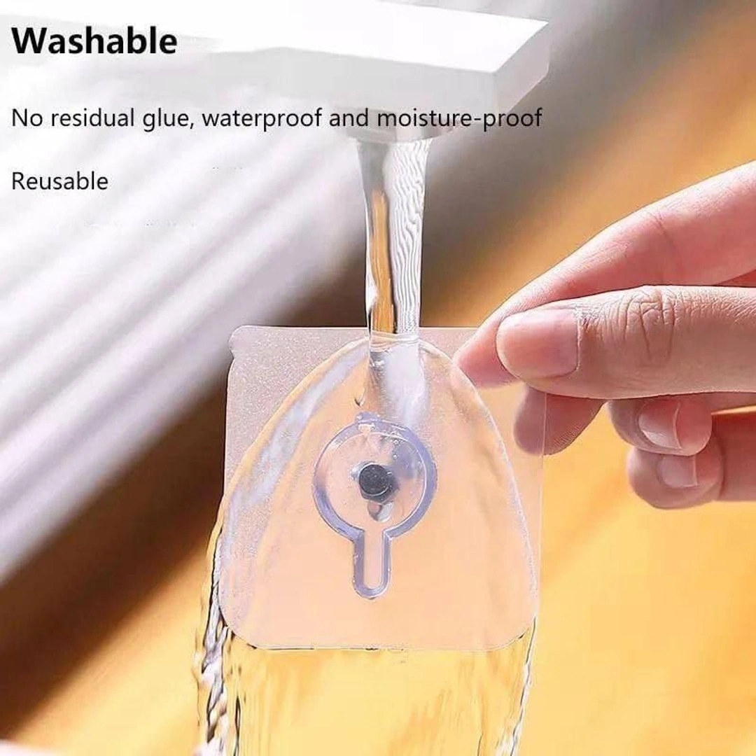 بديل المسمار لتثبيت الأشياء على الجدران بدون حفر - 6 قطع