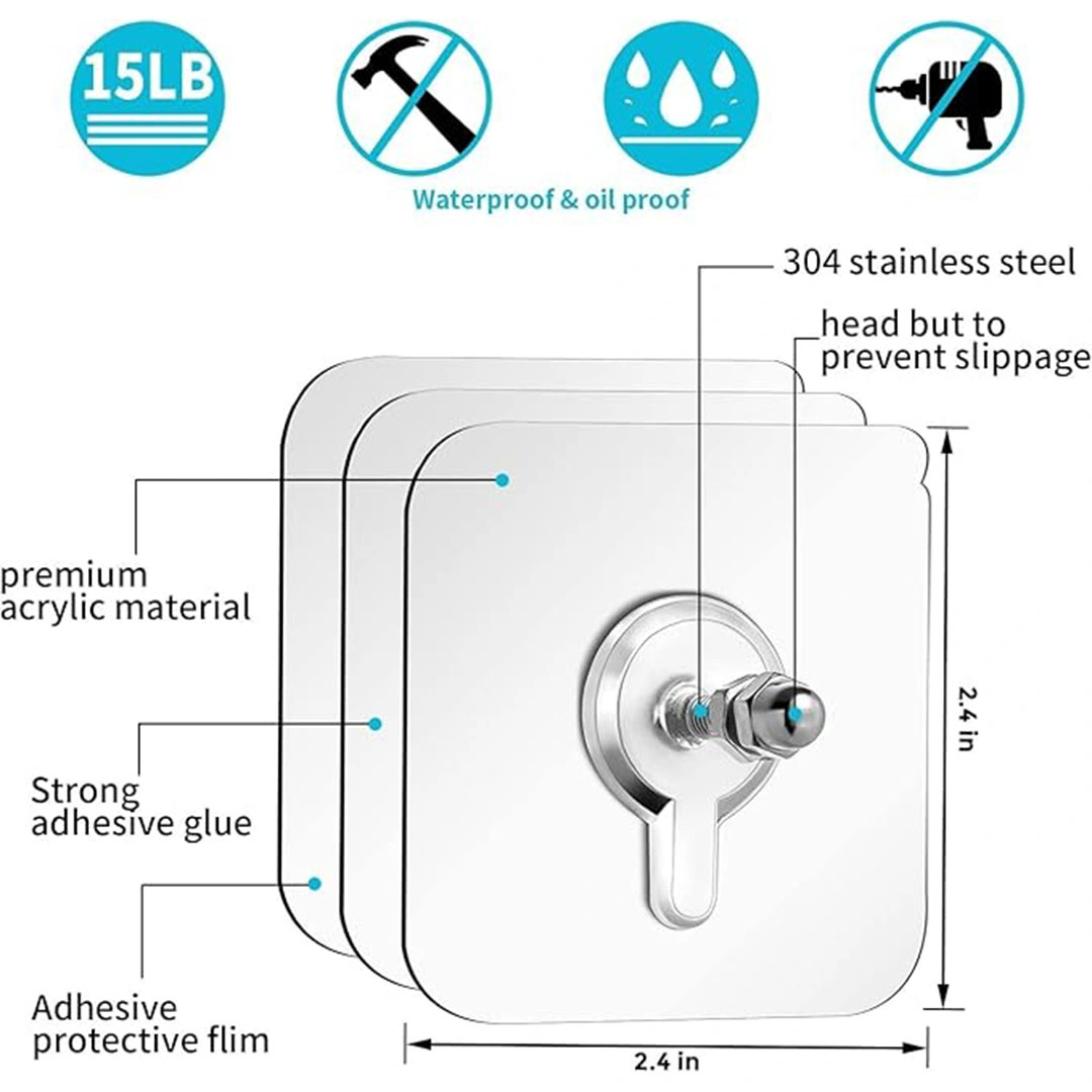 بديل مسماردبل فيس مخفي - 25 قطع