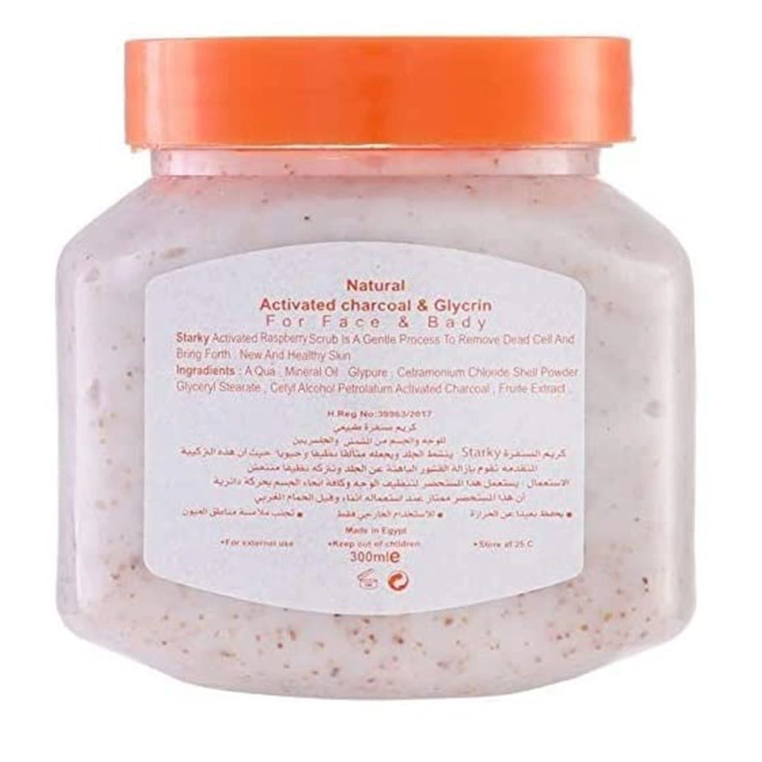 مقشر طبيعي ستاركي بالمشمش للوجه والجسم - 300 مل