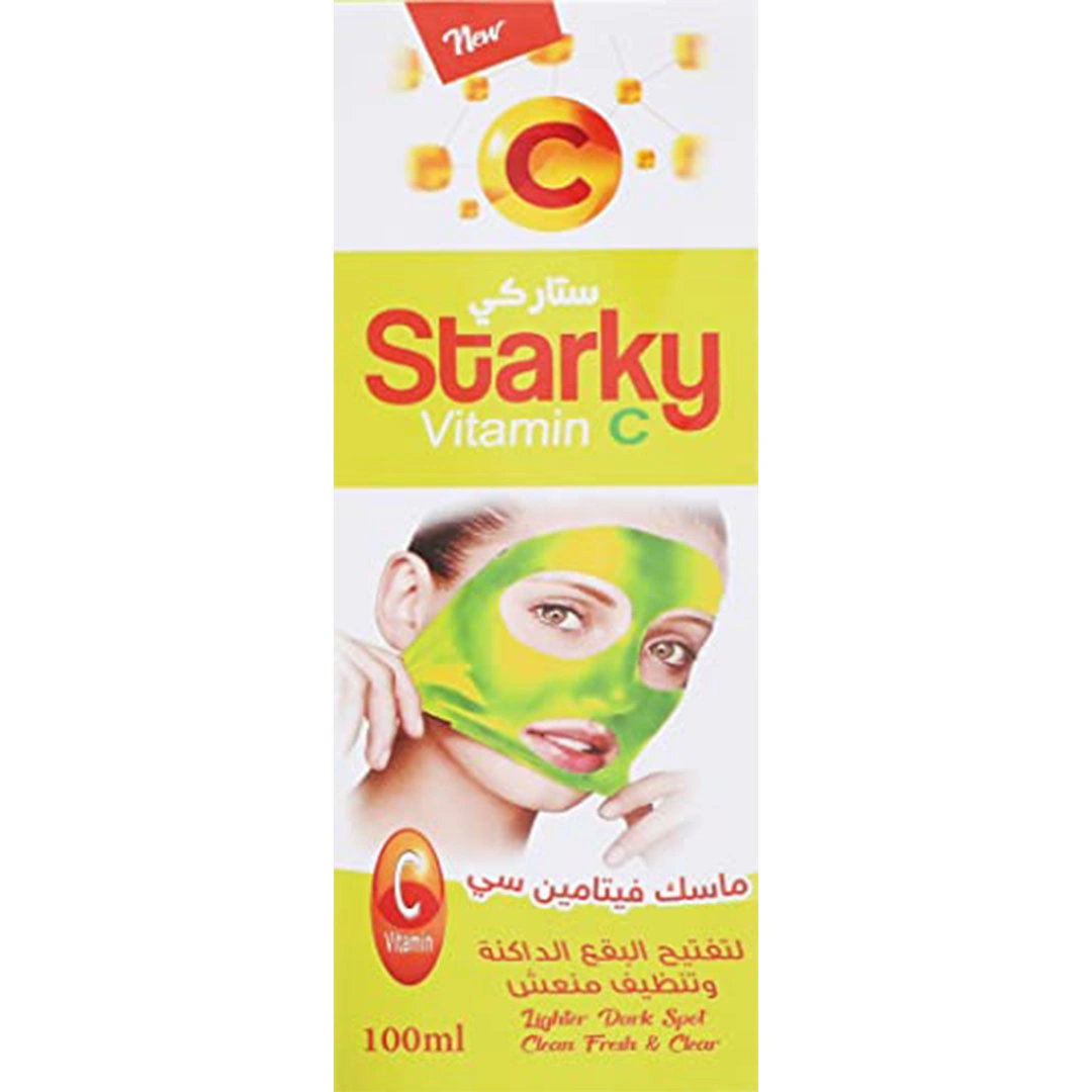 ماسك  فيتامين سي للوجه لجميع انواع البشرة من ستاركي - 100 مل
