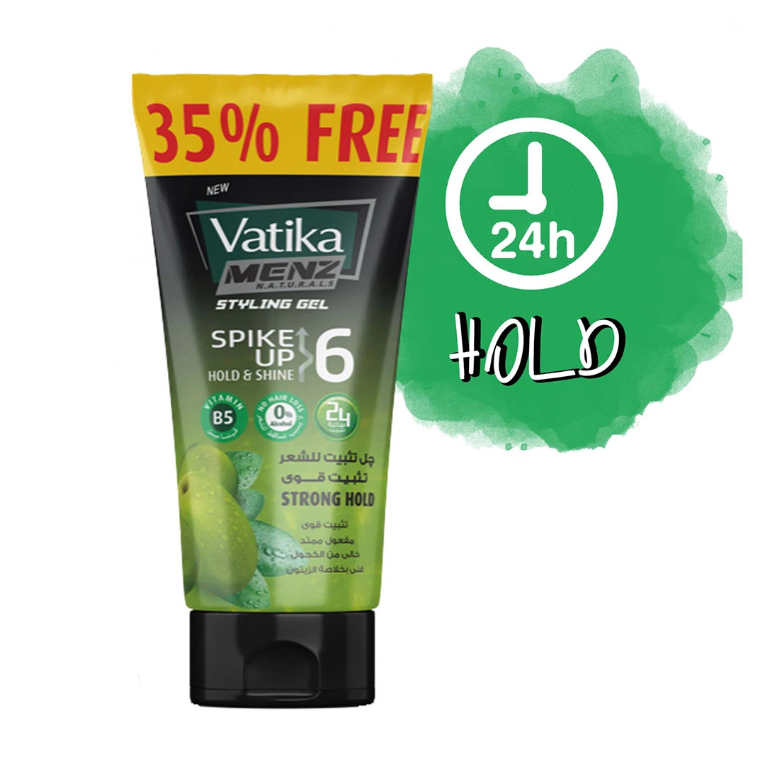 فاتيكا جيل انبوبة اخضر تثبيت قوي - 185 مللي