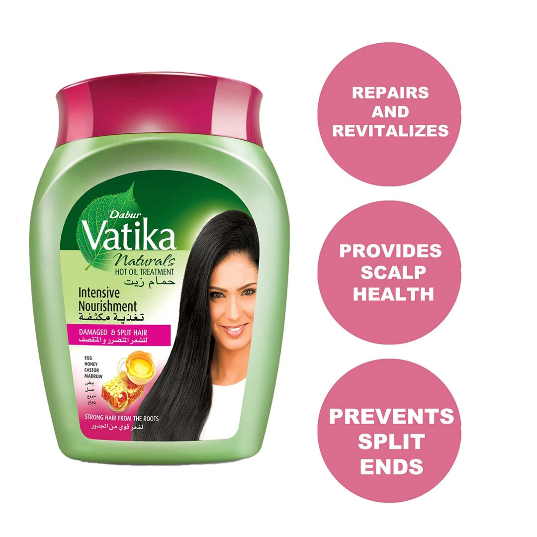 فاتيكا حمام زيت كريم بالبيض والعسل وااخروع والنخاع لتغذية مكثفة - 225 جرام