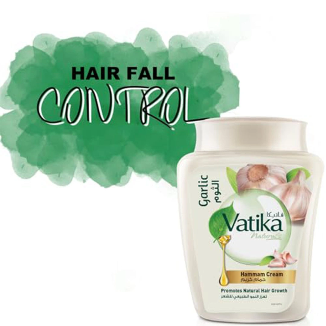 فاتيكا ناتشورالز حمام كريم بالثوم لتعزيز نمو الشعر - 900 جرام