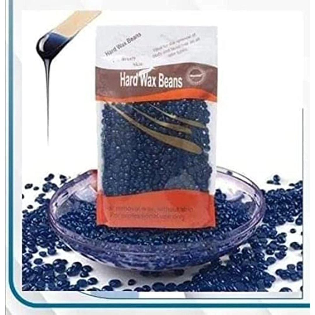 كيس شمع خرز حبيبات لازاله شعر الجسم مع 10 خشبات لسهوله الفرد لافندر - 500 جرام