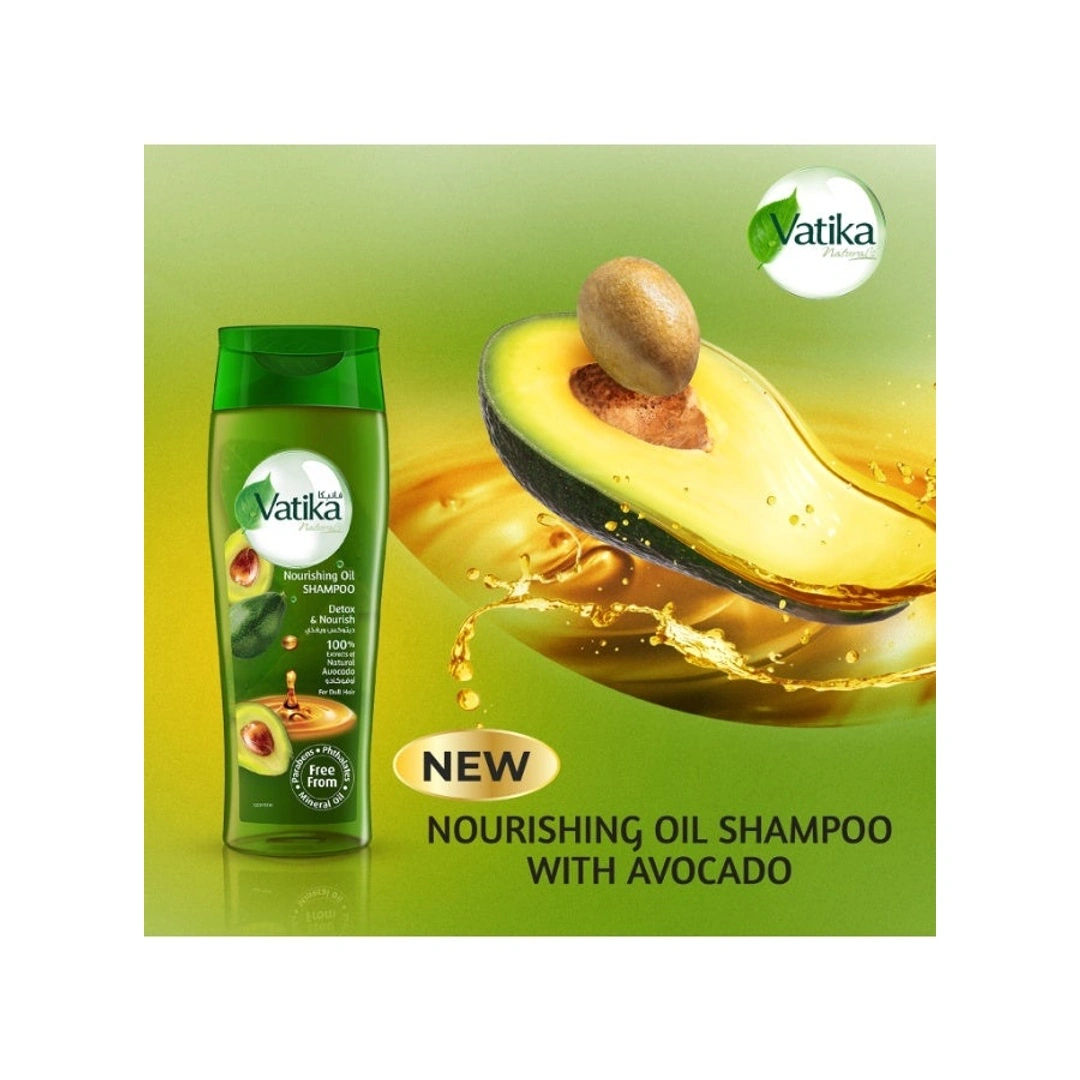 شامبو فاتيكا ناتشورالز أويل المغذي بالأفوكادو - 425 مل