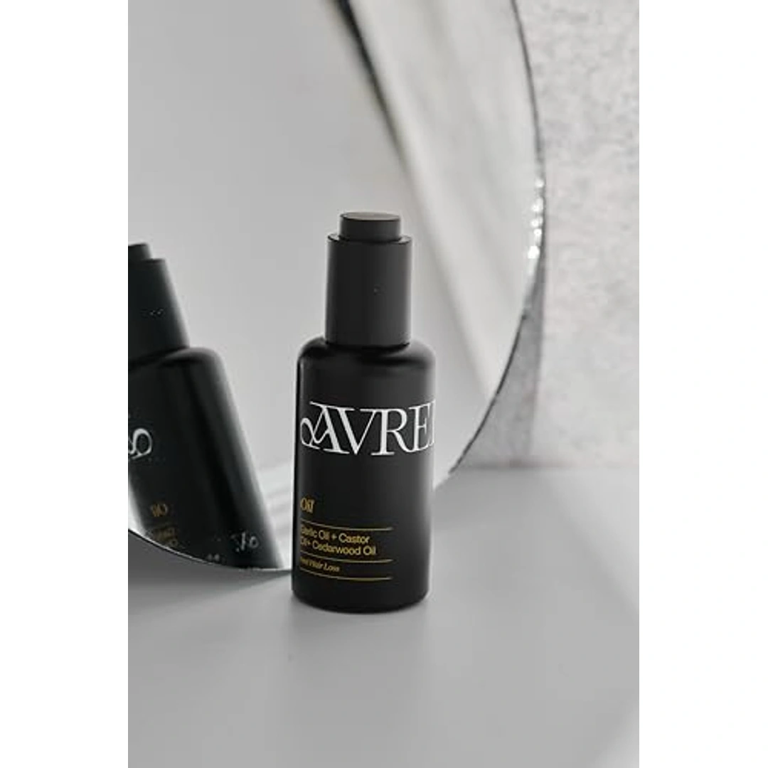 زيت الشعر بالثوم والخروع وخشب الأرز من افريل - 50 مل