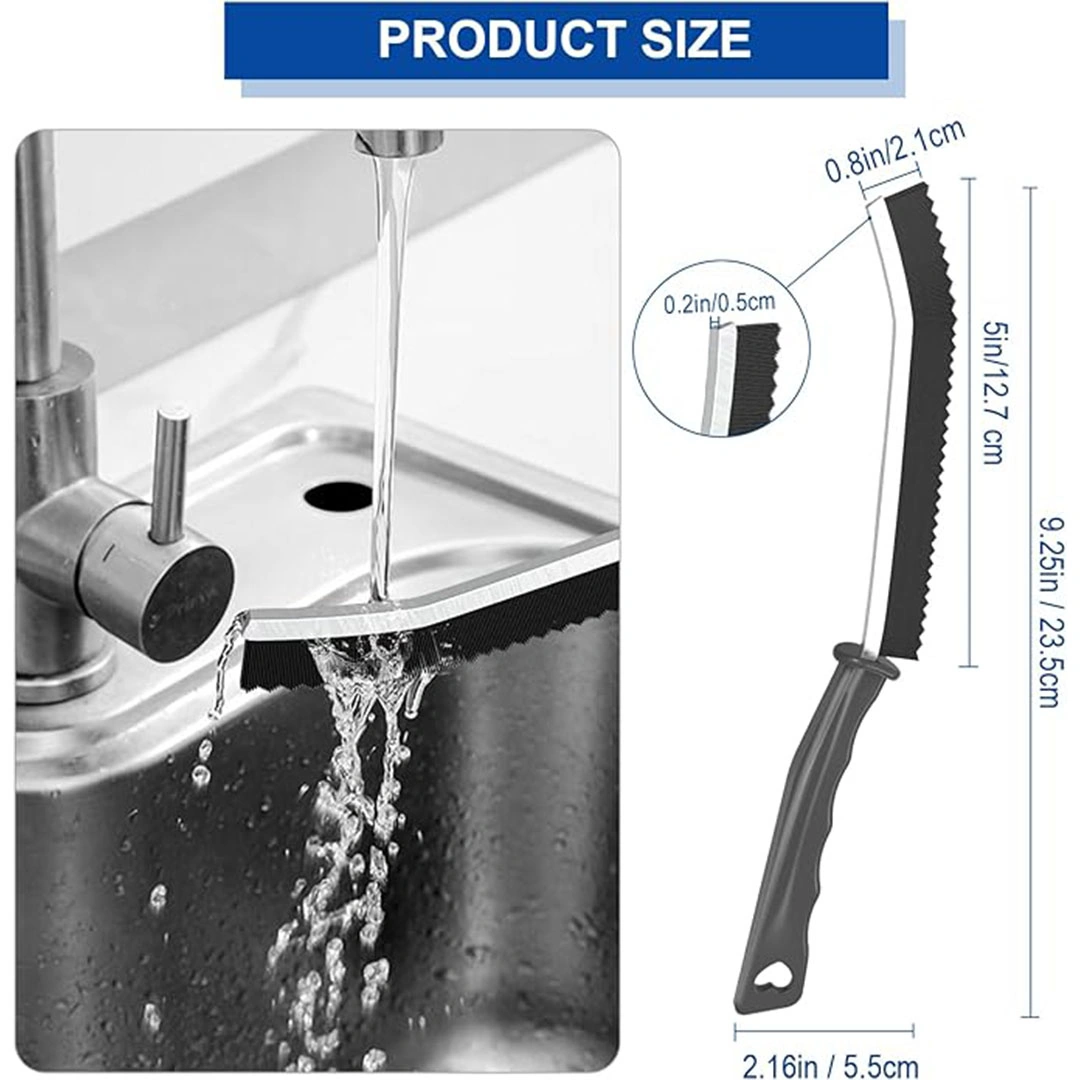 فرشاة تنظيف - 2 قطعة - أسود