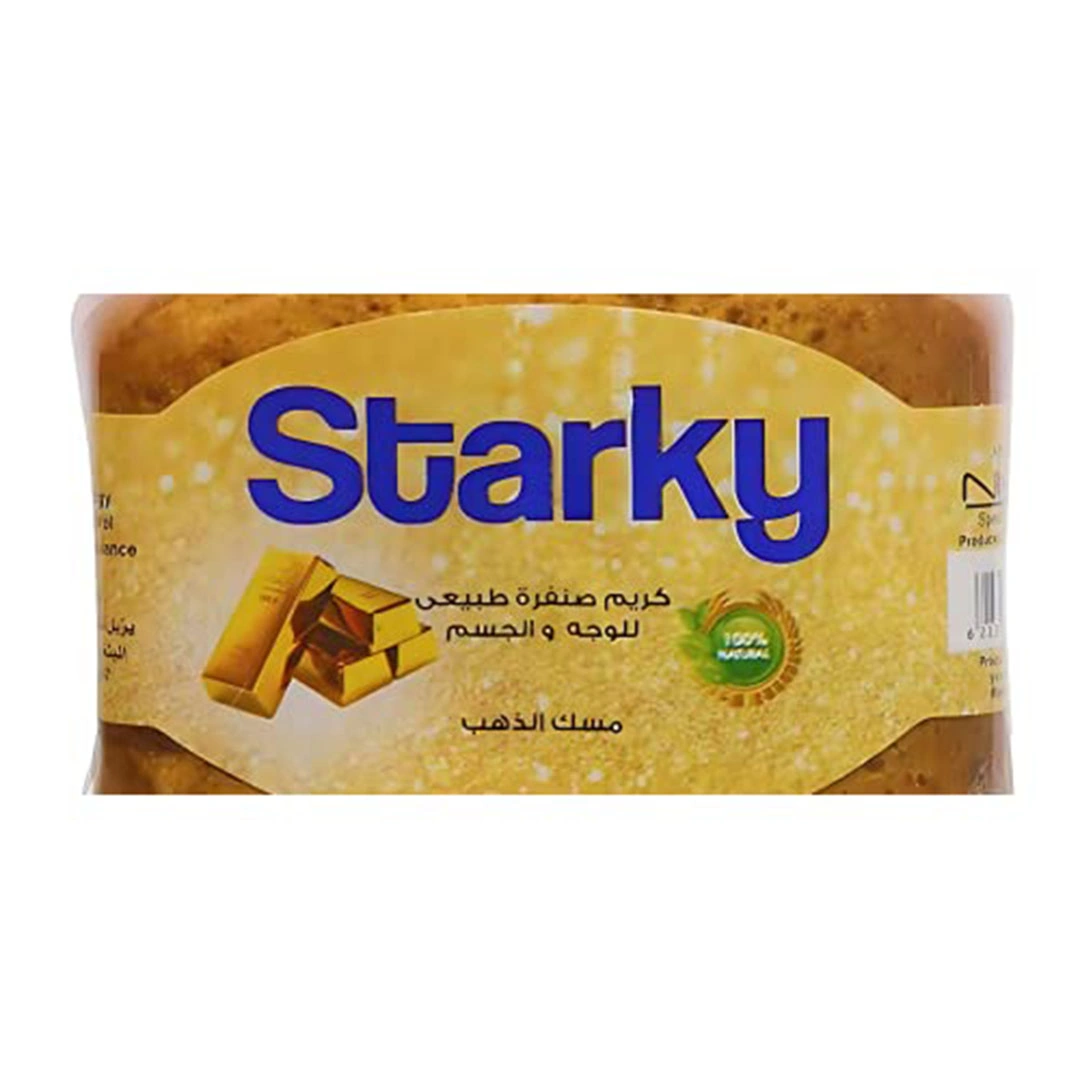 مقشر طبيعي مع الذهب للوجه والجسم من ستاركي- 300 مللي