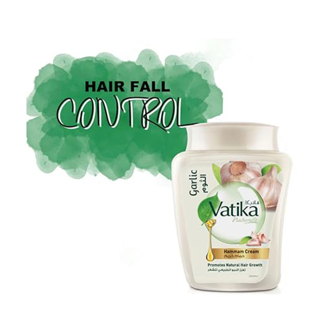 فاتيكا ناتشورالز حمام كريم بالثوم لتعزيز نمو الشعر - 450 جرام